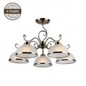 Ceiling lamp Hanging lamp DOMOLETTI ESTERA, 5 × 60 W, E27 Ceiling lamp Hanging lamp DOMOLETTI ESTERA, 5 × 60 W, E27