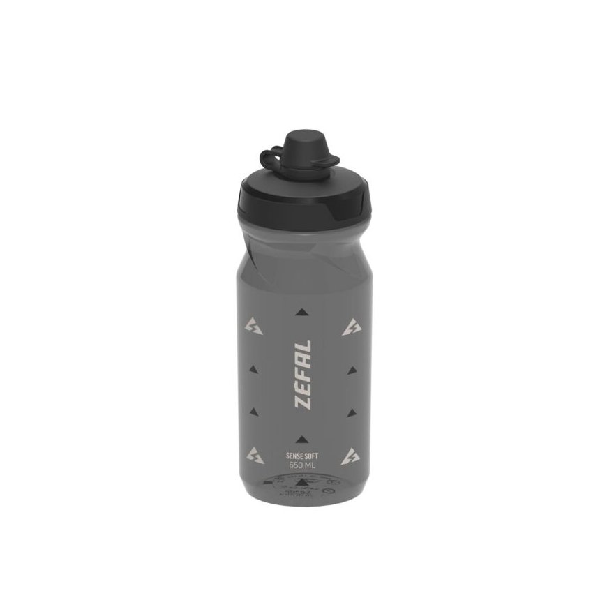 Drinking bottle Zefal bottle Sense Soft 65 No Mud smoke black – 2