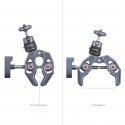 SMALLRIG 4102 SUPER CLAMP WITH 360 BALLHEAD MOUNT FOR ACTION CAMERAS