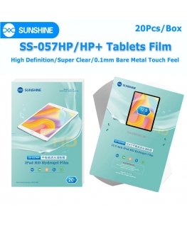 SUNSHINE SS-057HP Hydrogel Films for Tablets (11 inch) Pack 20 p