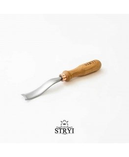 Reverse chisel - kliukarza STRYI Profi 20 mm for wood carving