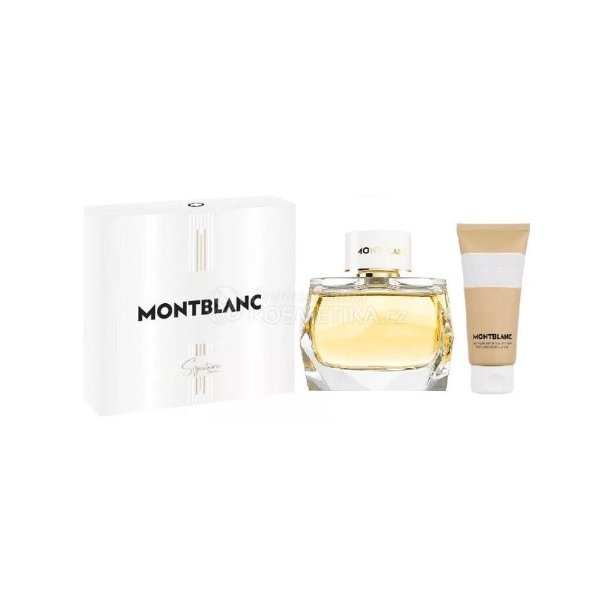 Mont Blanc Signature Absolue Dárková sada EDP 50 ml a télové mléko 100 ml – 2