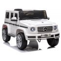 Lean Cars Elektromobilis vaikams Mercedes G500 baltas