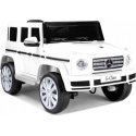Lean Cars Elektromobilis vaikams Mercedes G500 baltas