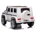 Lean Cars Elektromobilis vaikams Mercedes G500 baltas