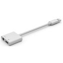 iLike AX7 Dual Lightning Audio Adapter to 3.5mm Headset Plug + L iLike AX7 Dual Lightning Audio Adapter to 3.5mm Headset Plug + L