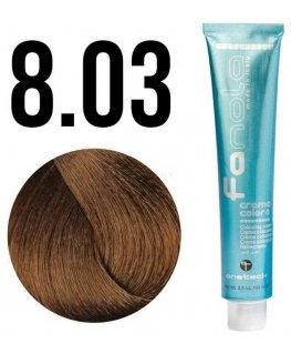 Fanola Colouring Cream professional permanent hair colour 8.03 1