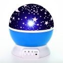 Elight L1 2in1 Pöörlev Tähtede Projektor ja Öölamp 4x AAA / USB