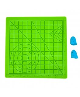 iLike S2 Silikoonist alus (18x18cm) ohutuks 3D-printimispulga ka