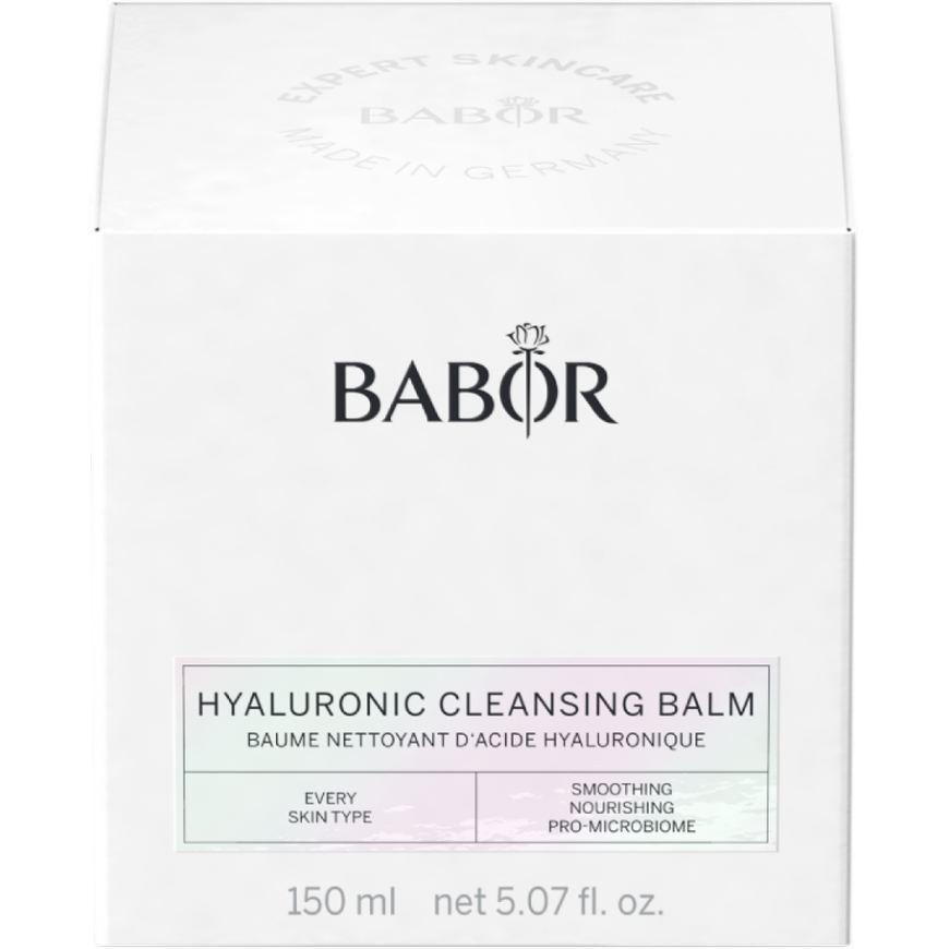 Babor Hyaluronic Cleansing Balm valomasis veido balzamas su 3D hialurono rūgštimi reikliai odai, 150 ml – 2