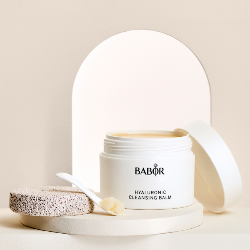 Babor Hyaluronic Cleansing Balm cleansing face balm with 3D hyaluronic acid for demanding skin, 150 ml – 3
