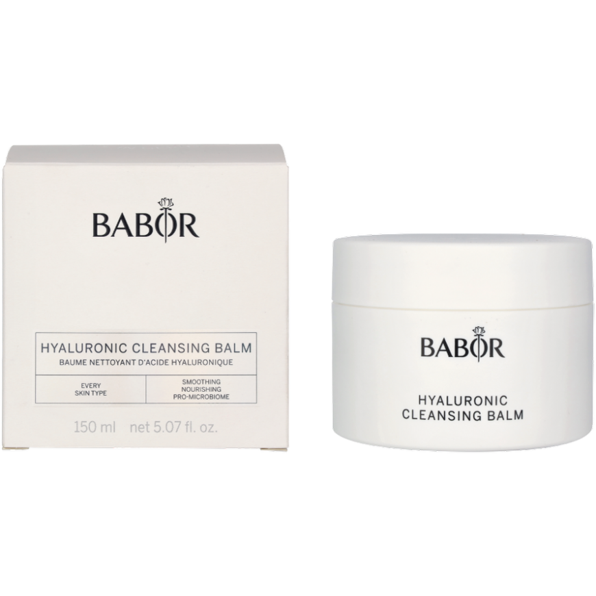 Babor Hyaluronic Cleansing Balm valomasis veido balzamas su 3D hialurono rūgštimi reikliai odai, 150 ml – 5