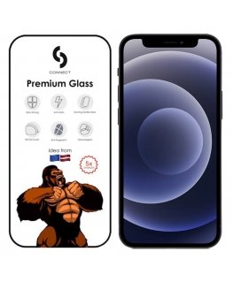 Сonnect Corning Gorilla Ultra Izturīgs 3D aizsargstils priekš Ap