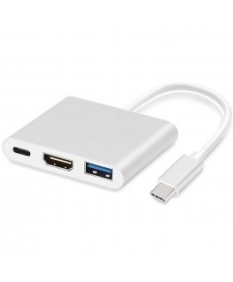 iLike HD1 3in1 USB-C (Type-C) Plug to HDMI 4K / USB 3.0 / USB-C