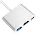 iLike HD1 3in1 USB-C (Type-C) Plug to HDMI 4K / USB 3.0 / USB-C