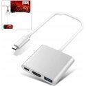 iLike HD1 3in1 USB-C (Type-C) Plug to HDMI 4K / USB 3.0 / USB-C