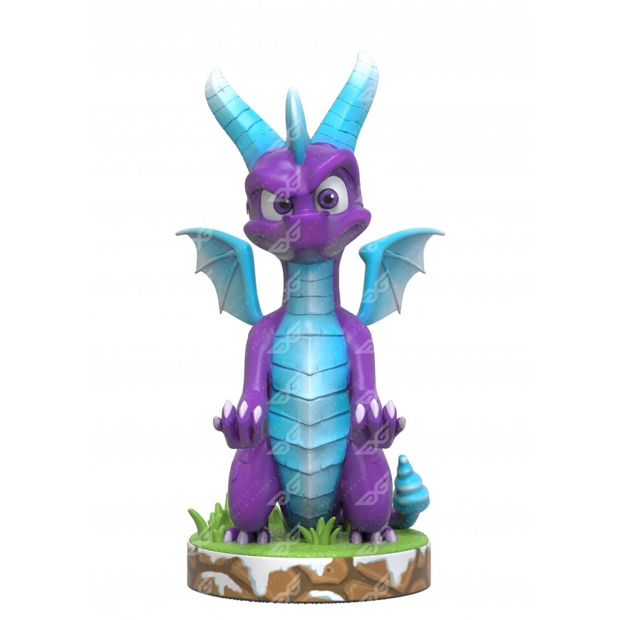 Exquisite Gaming Cable Guys Spyro Passive holder Gaming controller, Mobile phone/Smartphone Blue, Pu