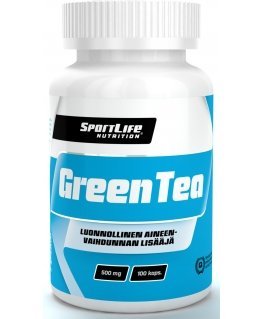SportLife zaļās tējas ekstrakts, 500 mg, 100 kapsulas
