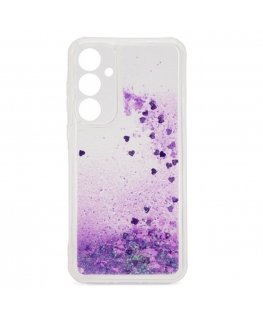 iLike Силиконовый Чехол с водой и блестками для Samsung Galaxy A