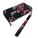 Evelatus Eco Leather Zipper Wallet magnetilise telefonifikseerin Evelatus Eco Leather Zipper Wallet magnetilise telefonifikseerin