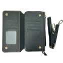 Evelatus Eco Ādas Zipper Maks ar magnētisku telefona fiksāciju & Evelatus Eco Ādas Zipper Maks ar magnētisku telefona fiksāciju &