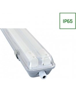 Ceiling light Light body, SPECTRUM, LED, 2XT8, G13, 2x18W, 2X120 CM, IP65