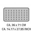 Bath mat Ridder 167809, light brown, 36 x 71 cm Bath mat Ridder 167809, light brown, 36 x 71 cm