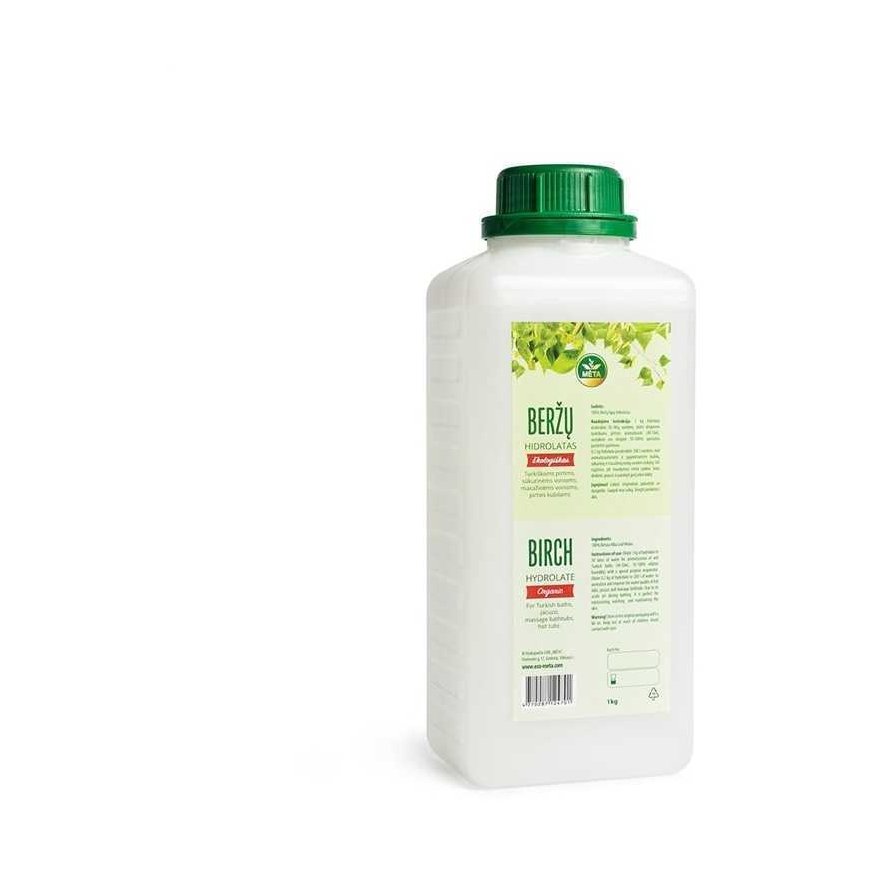 Ekologiškas beržų hidrolatas, MĖTA , 1000 ml