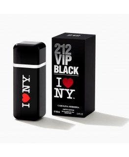 Carolina Herrera 212 Vip Vyrai Juodas I Love Ny EDP purškalas 100ml