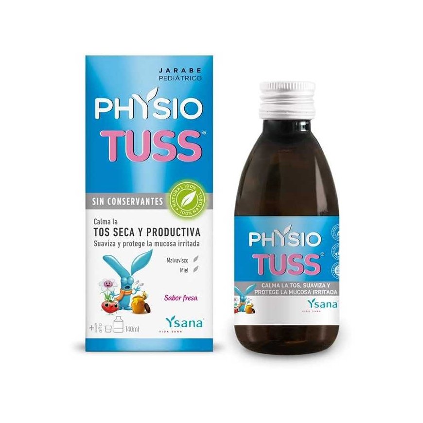 Ysana Physiotuss pediatrinis sirupas 140ml – 2