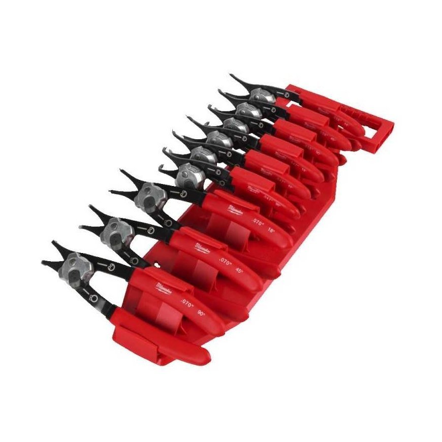 Milwaukee Accessories Set of pliers for locking rings MILWAUKEE, 9 pcs. – 2