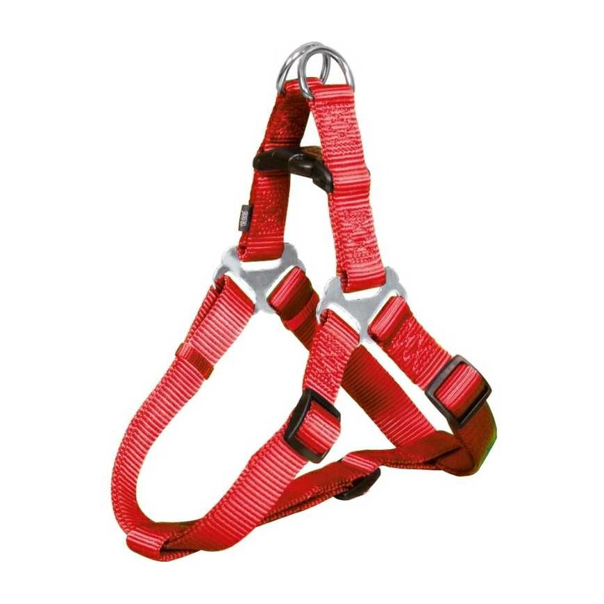 TRIXIE Premium One Touch braces, M 50-65cm/20mm, red – 3