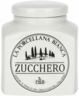 La Porcellana Bianca Pojemnik na cukier Conserva - White, 500 ml