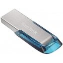 SanDisk Ultra Flair USB atmintukas 32 GB USB A tipo 3.2 Gen 1 (3.1 Gen 1) Mėlyna, Sidabras SanDisk Ultra Flair USB atmintukas 32 GB USB A tipo 3.2 Gen 1 (3.1 Gen 1) Mėlyna, Sidabras