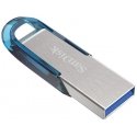 SanDisk Ultra Flair USB-muisti 32 GB USB A-tyyppi 3.2 Gen 1 (3.1 Gen 1) Sininen, Hopea SanDisk Ultra Flair USB-muisti 32 GB USB A-tyyppi 3.2 Gen 1 (3.1 Gen 1) Sininen, Hopea