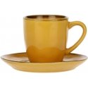 Rose&Tulipani Set of 6 filiżanek do espresso Concerto Ocra - Yellow, 90 ml Rose&Tulipani Set of 6 filiżanek do espresso Concerto Ocra - Yellow, 90 ml
