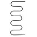 Water towel dryer-snake Elonika, stainless steel, EN 800 S