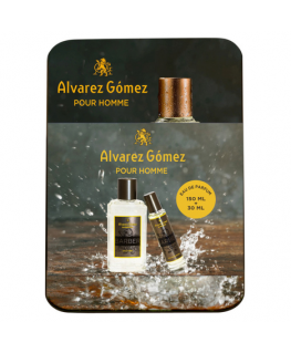 ALV. GOMEZ BARBERIA EDP SPRAY 150 ML SET LATA