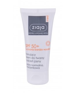 Ziaja Med Protective Tinted Face Sun Care moterims, 50 ml