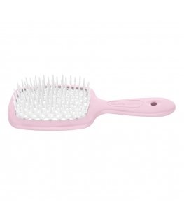 Janeke Small Superbrush - small brush for defining hair Light pink