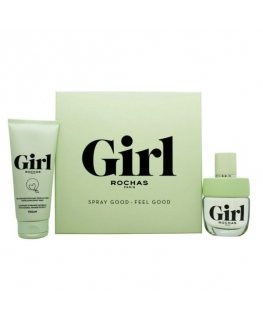 ROCHAS GIRL FEEL GODD EAU DE TOILETTE 60ML VAPORIZADOR + GEL DE