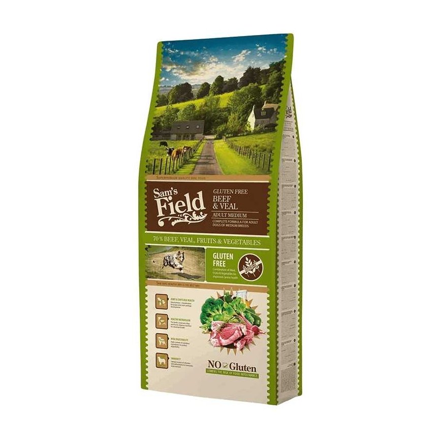 Sam´s Field Sams Field Adult Medium Beef & Veal 13 kg