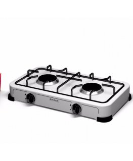 BROCK GS 002 W варочная поверхность Белый Столешница 47 cm Газовый 2 зона(ы)