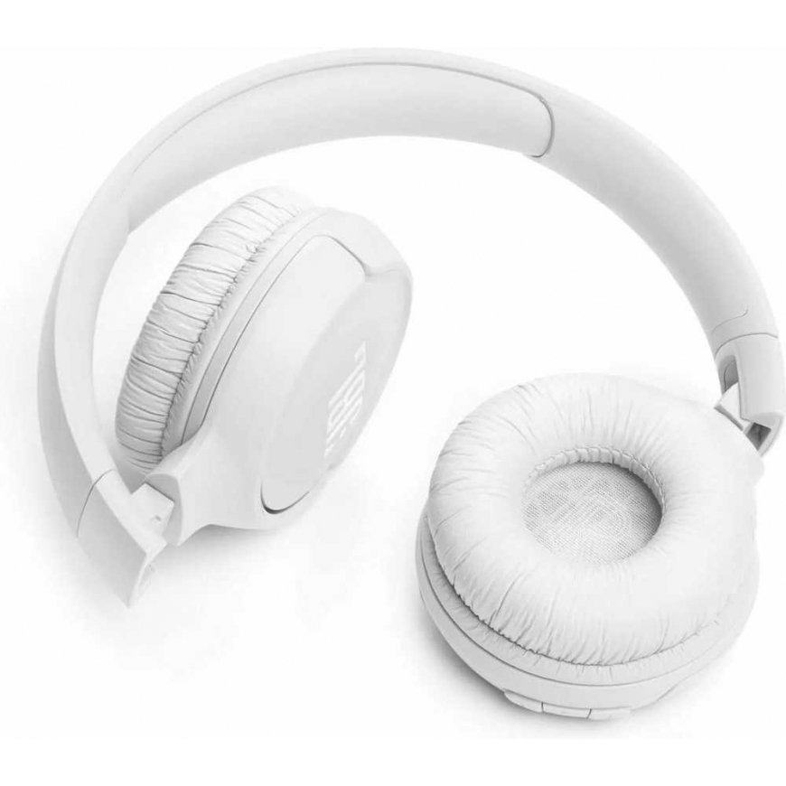 Ausinės JBL Tune 520 BT, Baltos spalvos – 2