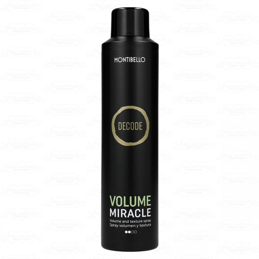 Volumizing spray Decode Volumen Miracle Montibello Decode Volumen (250 ml)