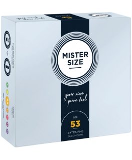 MISTER SIZE 53 36 vnt Glotnus