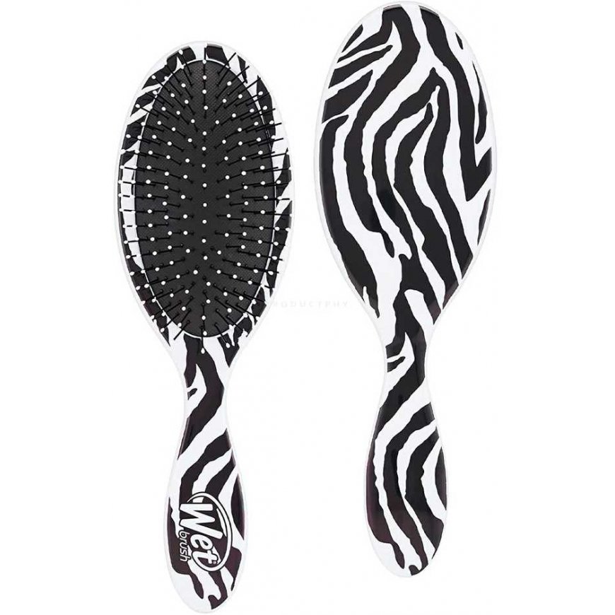 THE WET BRUSH_Detangler Safari Zebra hair brush