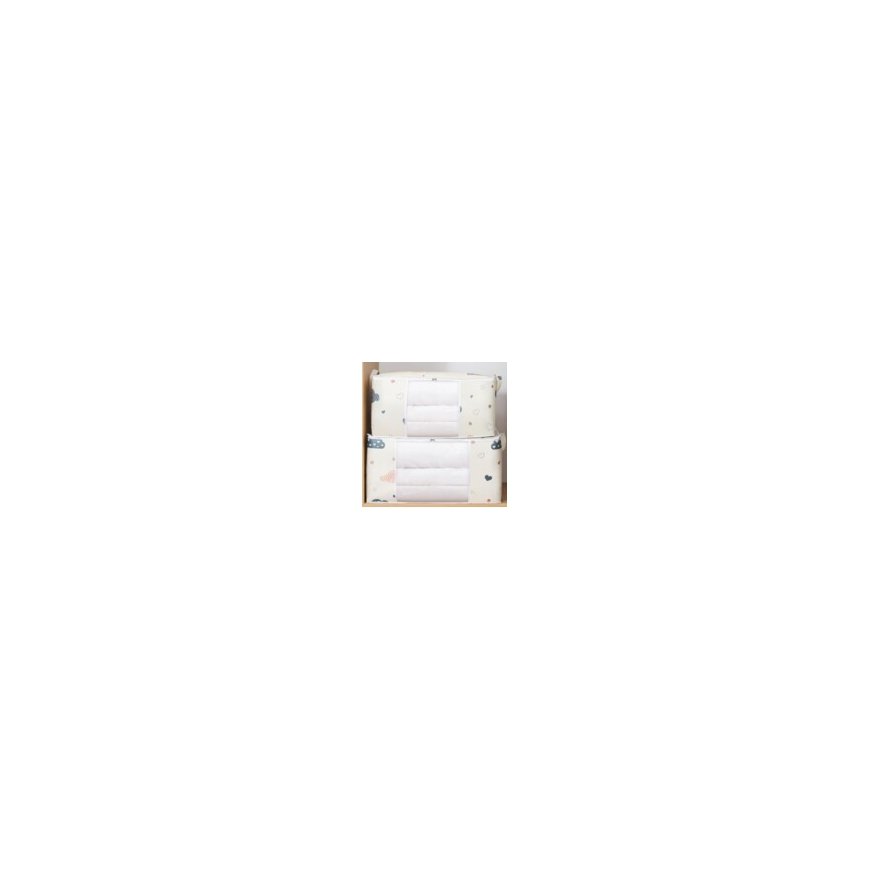 Box of fabric 48x36x19cm Bordeaux – 2