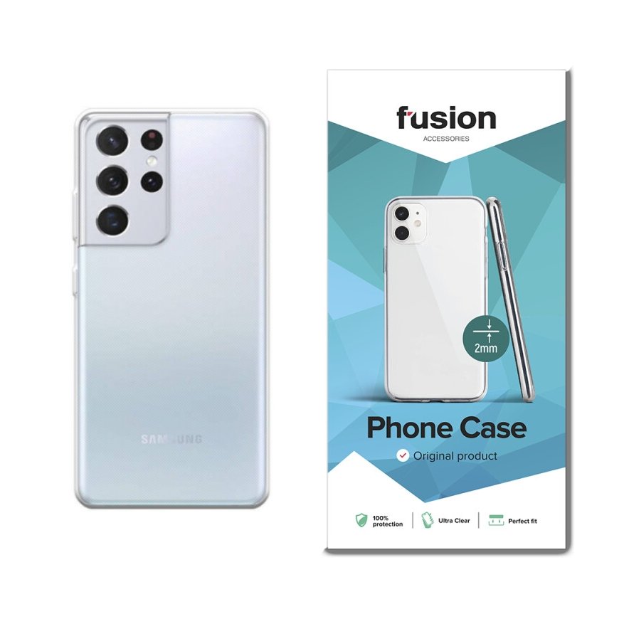 Fusion ultra clear series 2 mm silicone case for Samsung G998 Ga