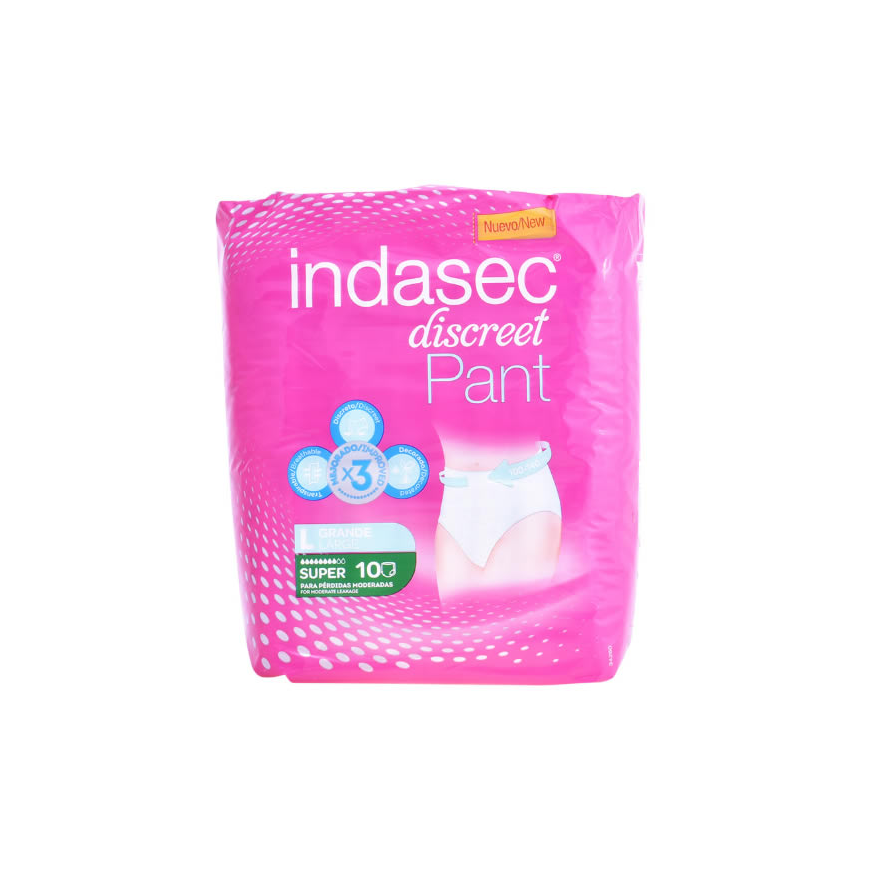 Indasec Pant Super Large Size 10 vnt – 2